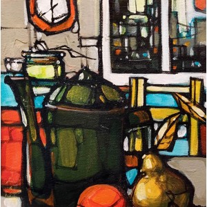 Salman Farooqi, 8 x 8 Inch, Acrylic on Canvas, Abstract Painting, AC-SF-670 Salman Farooqi, 8 x 8 Inch, Acrylic on Canvas, Abstract Painting, AC-SF-670